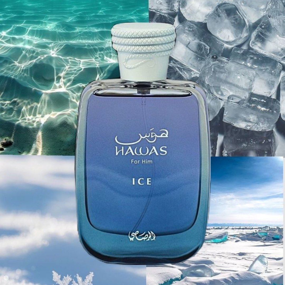 Rasasi Hawas For Him Ice 100 ml Eau De Parfum Fresh scent