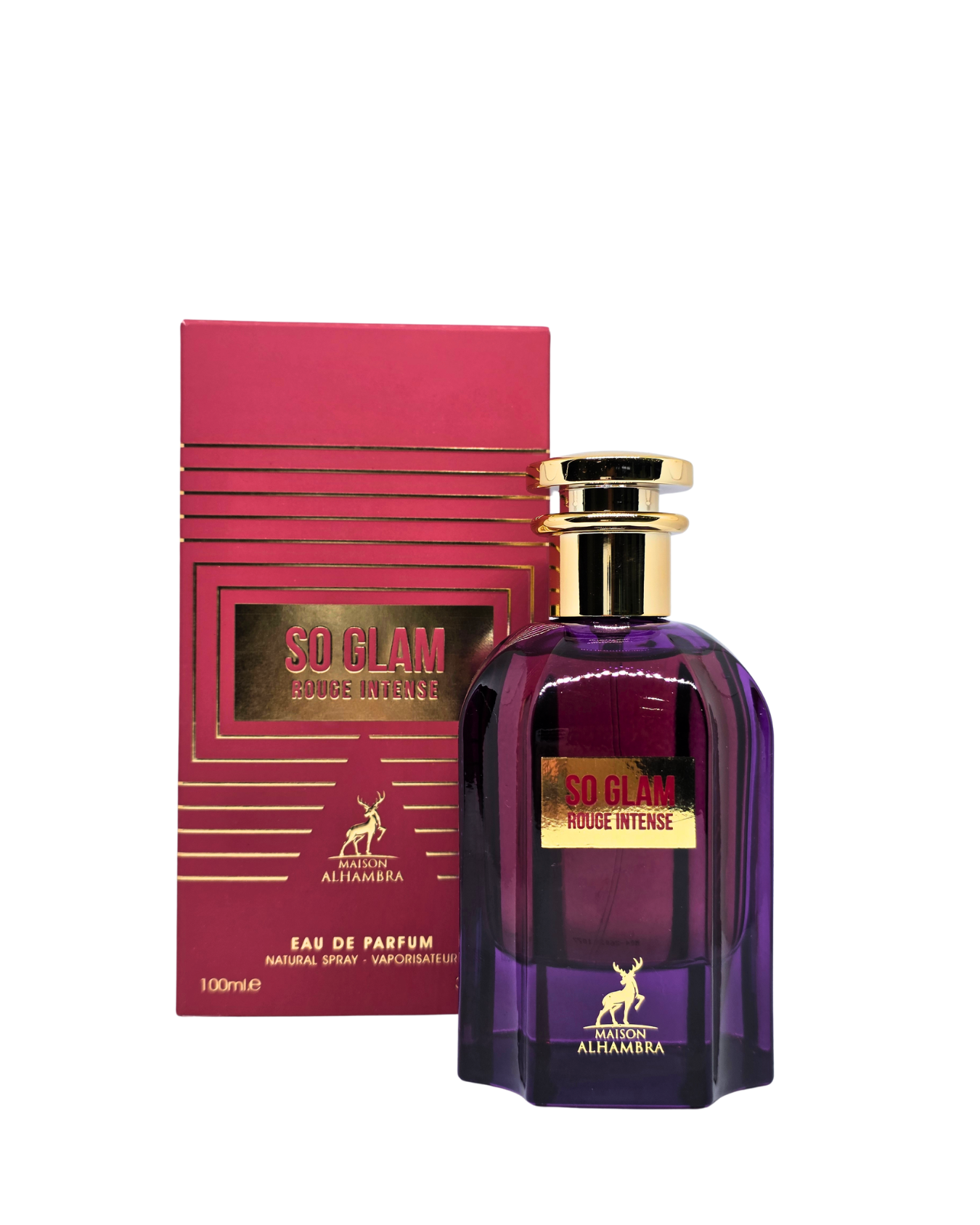 Maison Alhambra So Glam Rouge Intense Eau De Parfum 100ml