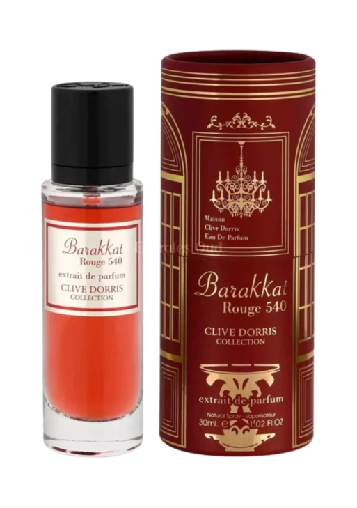 Fragrance World Clive Dorris Barakkat Rouge Extrait 540 Eau De Parfum 30ml
