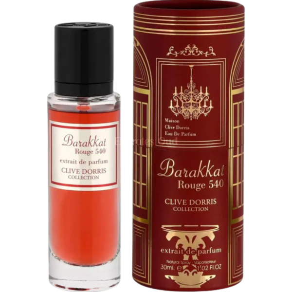 Fragrance World Clive Dorris Barakkat Rouge Extrait 540 Eau De Parfum 30ml