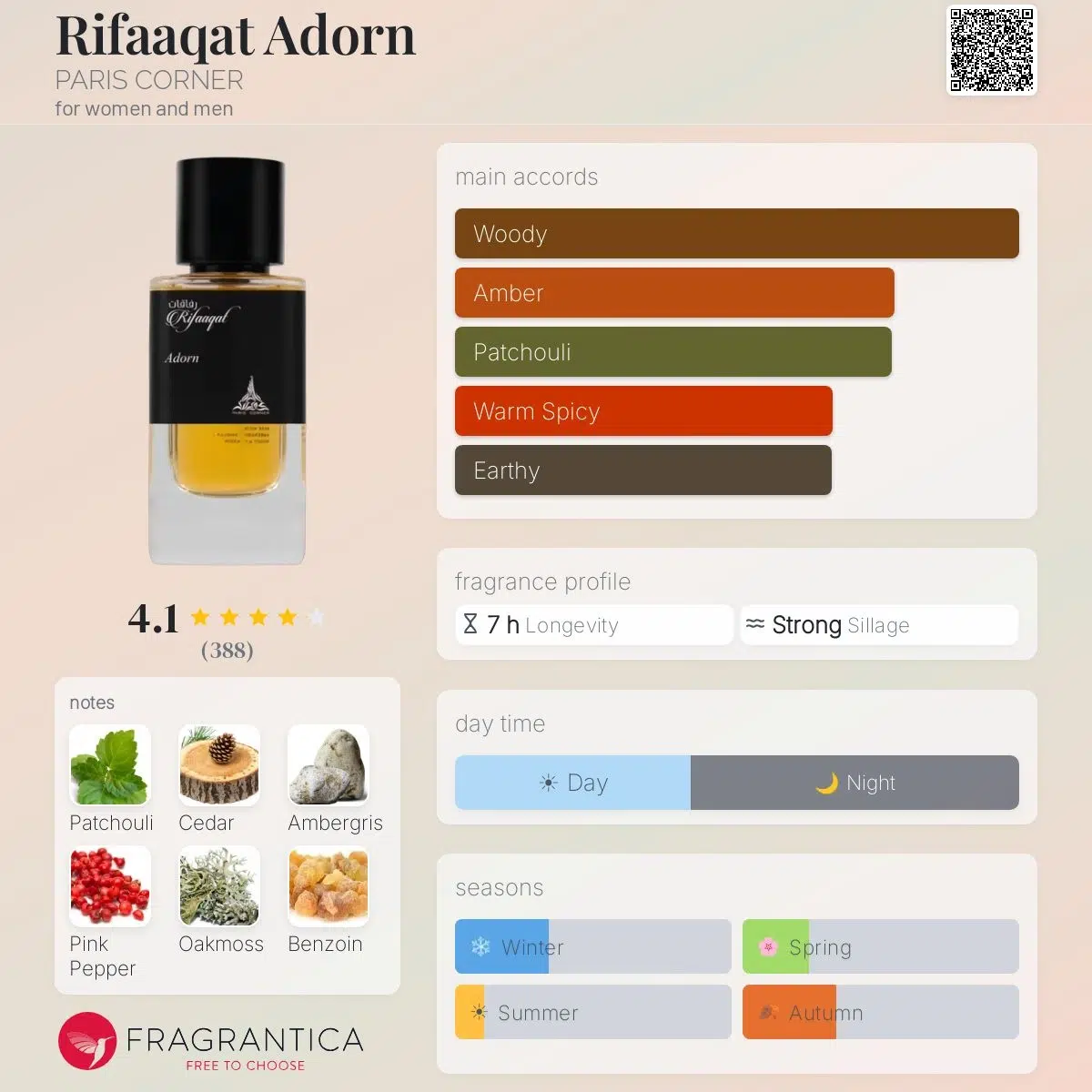 Rifaaqat Adorn PARIS CORNER for women and men