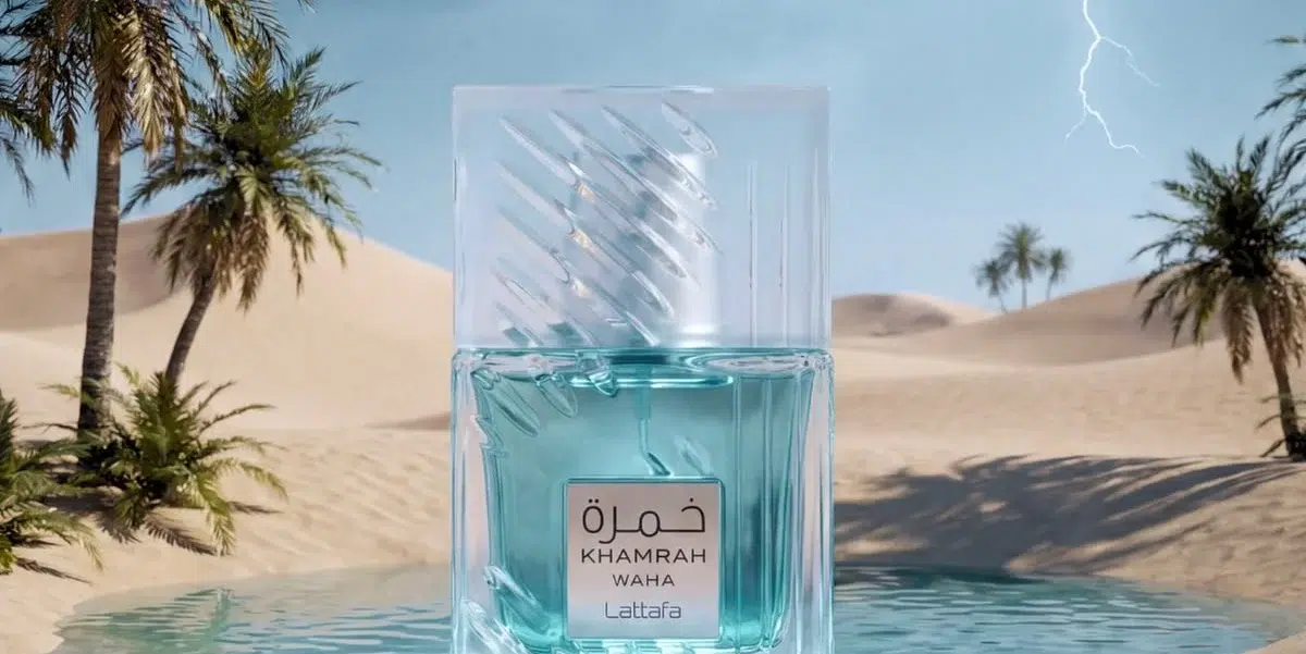 Lattafa Khamrah Waha Eau de Parfum bottle